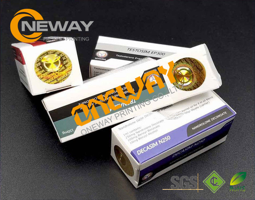 Original Free Sample Free Design Custom 2D / 3D Hologram Printing Box Packing Box
