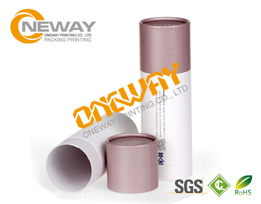Multi - Colors Plastic Custom Printed Gift Boxes / Cylinder Packaging Boxes