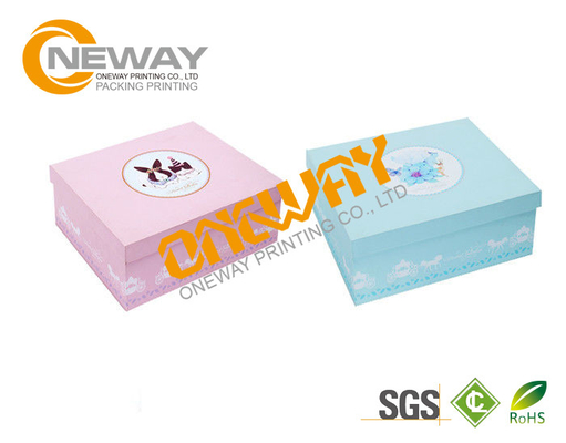Custom Fancy Paper Printed Packaging Boxes / Plastic Foldable Cosmetic Packaging Box