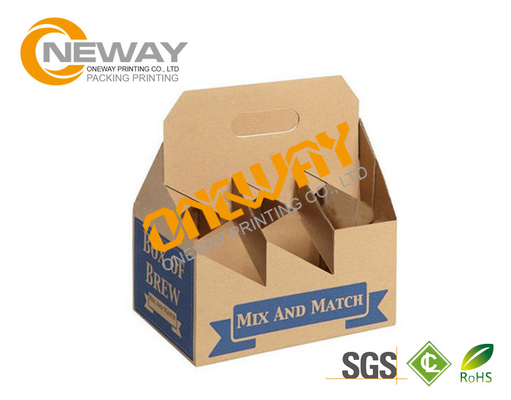 Disposable Custom Printed Product Boxes Paper Cardboard Shipping Boxes for Beer Bottle