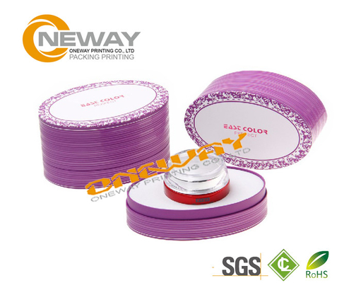 Hot Stamping Gift Set Paper Cosmetic Packaging Boxes Custom Printing