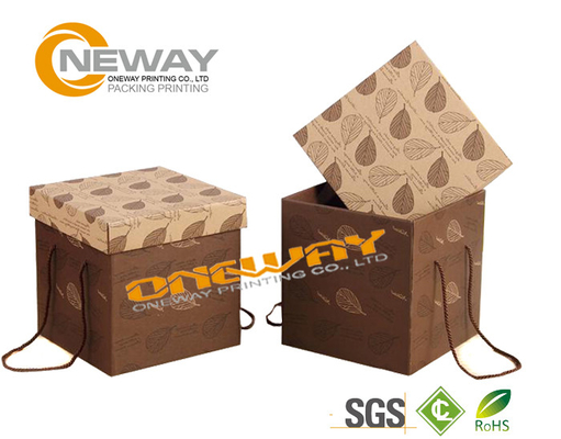 Food Kraft Paper Biscuit Packaging Boxes Customized With Matte / Glossy Lamiantioon