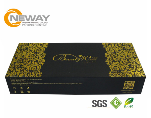 Handmade Die Cut Cardboard Printed Packaging Boxes Book Shape SGS Certification