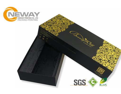 Handmade Die Cut Cardboard Printed Packaging Boxes Book Shape SGS Certification
