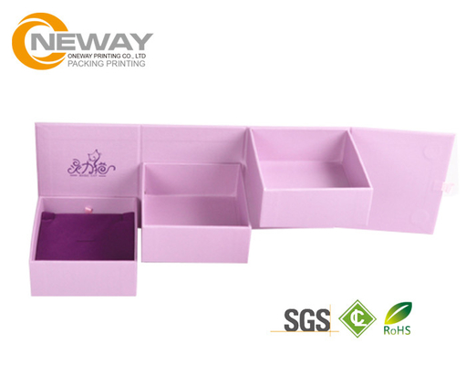 New Hip Lik Paper Packaging Boxes / Stationery Custom Folding Gift Boxes