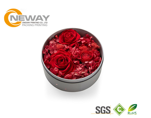 Lovely Custom Gift Flower Paper Box CMYK / Pantone Color for Girl Friend