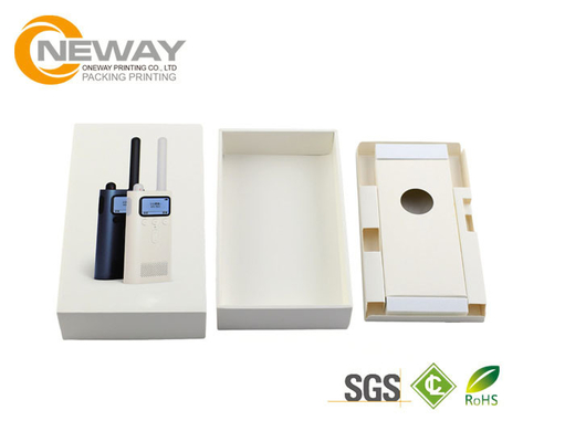 Retail Electronics Packaging Boxes , Products Rigid Cardboard Paper Gift Box