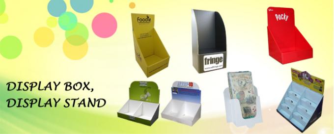 2016 OEM مخصصة عرض المموج الموقف، وعرض ورقة موقف، عرض الكرتون يقف مع أفضل الأسعار